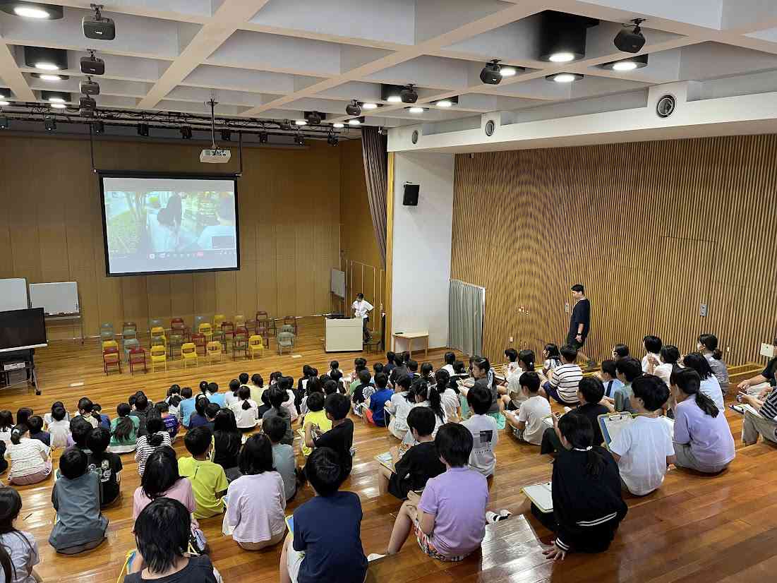 オンラインで中継